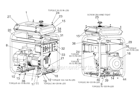 Part Location Diagram of D24393 DeVilbiss Bar Spreader BSV750